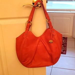 Orange Brahmin bag